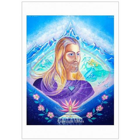 porte de Shambhala poster d'art peinture Ellhëa