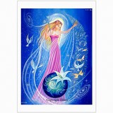 Fée des Etoiles copyright peinture Ellhëa