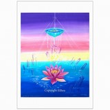 poster Porte de la Connaissance Copyright peinture Ellhëa Zen-Space-Shop